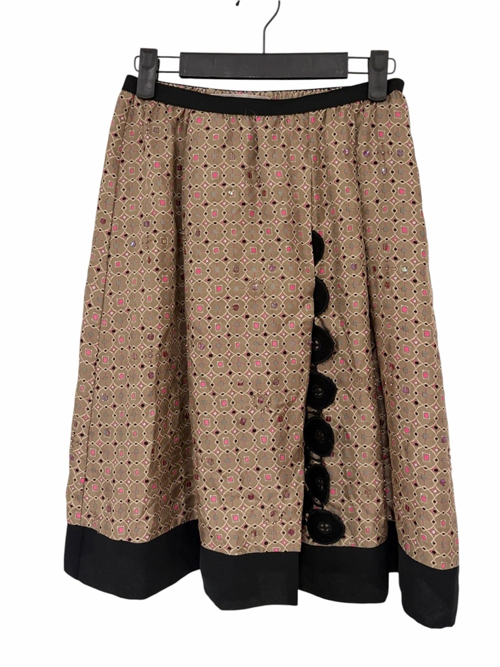 Vintage Dorothee Schumacher Pure Silk Retro Printed Midi
